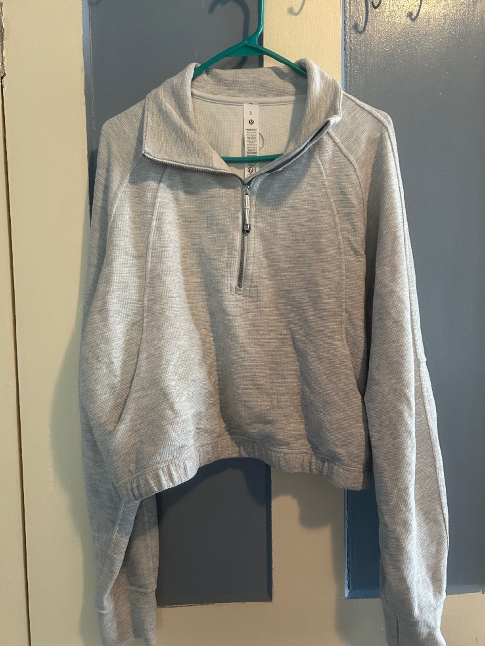 Lululemon Waffle Scuba Quarter Zip